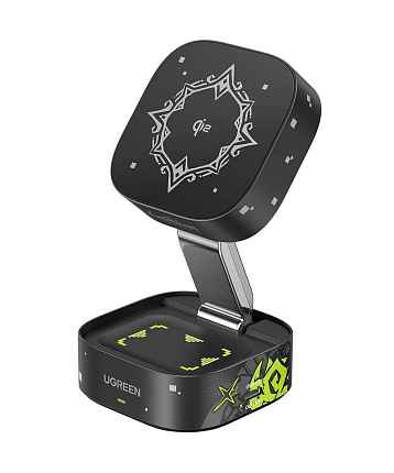 UGREEN W702 35316GI 2-in-1 Magnetic Wireless 15W