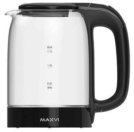 Электрический чайник Maxvi KE1741G black