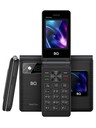 Мобильный телефон BQ 2464 Shell Duo Black