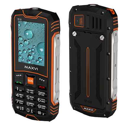 Мобильный телефон Maxvi R10 orange