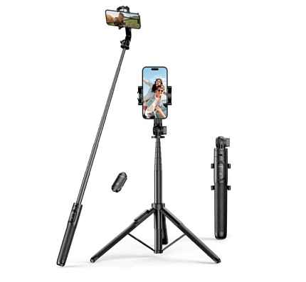 Монопод для селфи UGREEN LP586 (15062) Selfie Stick Tripod with Bluetooth Remote до 1,5 м