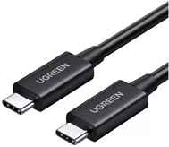 Кабель UGREEN US501 2м черный USB-C to USB-C Thunderbolt 4 40Gbps 100W Data Cable