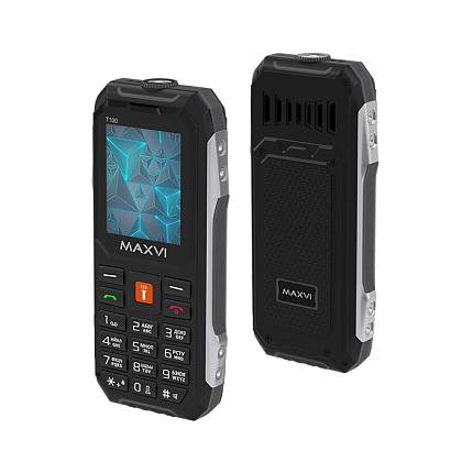 Мобильный телефон Maxvi T100 Black
