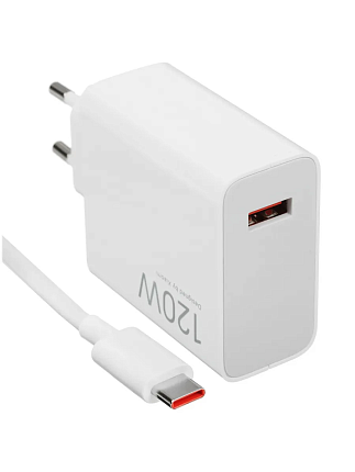 Зарядное устройство Xiaomi 120W HyperCharge Combo (Type-A) RU