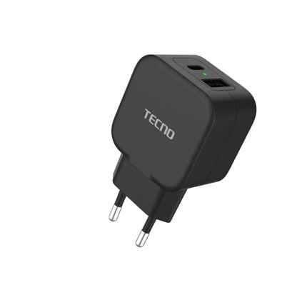 СЗУ TECNO Charger TCW-E20D-20W Black