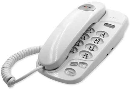 Проводной телефон teXet TX-238 цвет белый