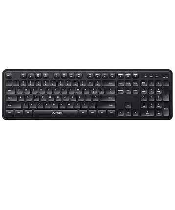 Беспроводная клавиатура UGREEN K331 (55654) Wireless Keyboard 2.4GHz RU. Цвет: черный