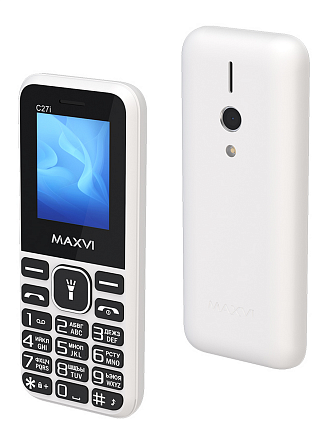 Мобильный телефон Maxvi C27i White