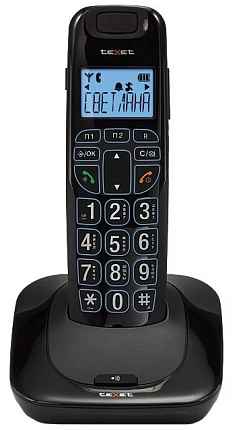 Радиотелефон teXet TX-D7505А черный