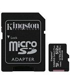 Kingston SDCS2/512GB microSDXC +SD Adapter