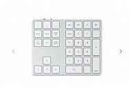 Satechi Aluminum Extended Keypad wireless