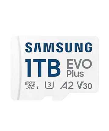 Samsung 1TB MicroSDXC EVO+ A2 U3 V30 +SD Adapter