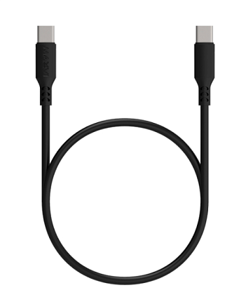 Кабель Maxvi MC-A20 black Type-C Type-C 2A