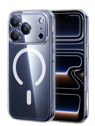 Чехол UGREEN CA241 (95268) для iPhone 17 Pro Max Magnetic Protective Case прозрачный
