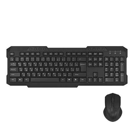 Беспроводная клавиатура Maxvi KWS-06 combo black
