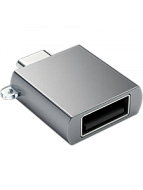 Адаптер Satechi ST-TCUAM Type-C USB Adapter USB-C to USB 3.0. Цвет серый.