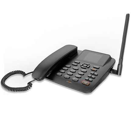 Стационарный GSM телефон  teXet FX-200 Черный