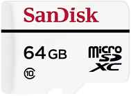 Карта памяти SanDisk SDSQQNR-064G-GN6IA 64GB V30 U3 microSDHC High Endurance Video Monitoring Card