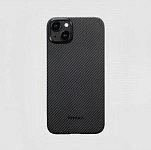 Pitaka KI1501 для iPhone 15  (6.1") узкое плетение