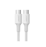 Кабель UGREEN US300 2m White Type-C Male to Type-C Male 2.0 ABS Shell 5A Current