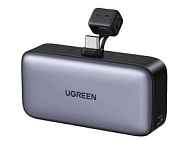 Внешний аккумулятор UGREEN PB503 (35338) 5000mAh Mini USB-C Power Bank PD 20W. Цвет: серый