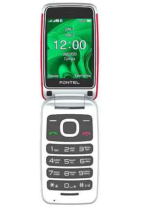 Мобильный телефон Fontel FL280, цвет красный