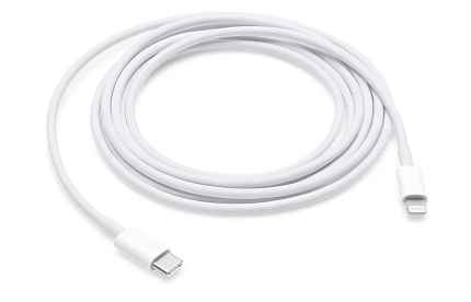 Кабель Apple Type-C to Lightning 1м белый RU