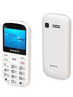 Мобильный телефон Maxvi B232 White