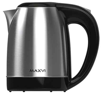 Электрический чайник Maxvi KE1721S silver-black