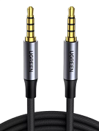 Кабель UGREEN AV183 (20782) 2м черный 3.5mm Male to Male 4-Pole Microphone Audio Cable