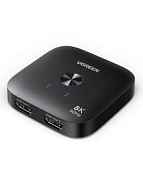 Переключатель UGREEN AW700 (65877) 8K@60Hz HDMI 2.1 Switch 2 In 1 Out. Цвет: черный