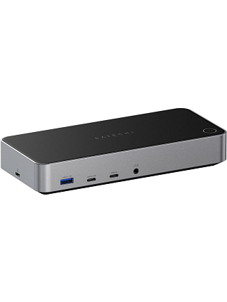 Док-станция Satechi ST-D4KTM-EU Triple 4K Display Docking Station. Цвет: серый космос