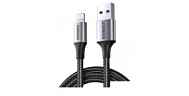 Кабель UGREEN US199 (60156) 1 м черный USB-A to Lightning