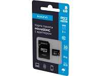 Карта памяти Maxvi microSDXC 8GB, class 10, UHS-I (1), V10