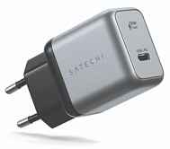 Сетевое зарядное устройство Satechi 30W USB-C GaN Wall Charger серый космос