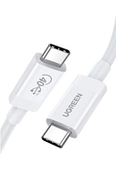Кабель UGREEN US506 USB4 Charging Cable 40Gbps Data 80см белый