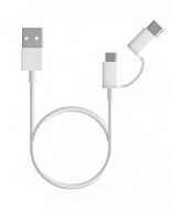 Xiaomi Mi 2-in-1 USB Cable MicroUSB to Type C (1m)