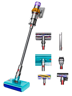 Моющий вертикальный пылесос Dyson V15s SV47 Detect Submarine Yellow/Nickel EU