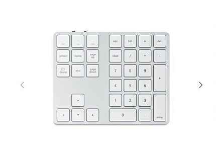 Satechi Aluminum Extended Keypad wireless