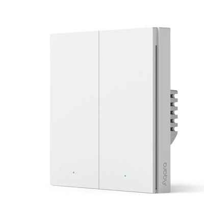 Выключатель Aqara Smart wall switch H1 (with neutral, double rocker) WS-EUK04 RU