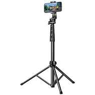 Трипод UGREEN LP680 (15609) Tripod Stand 1.7m With Bluetooth Remote For selfie Livestream. Цвет: чер