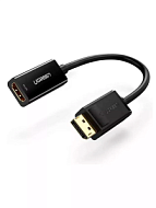 Конвертер UGREEN MM137 (40363) DP to HDMI Female Converter 4K*2K@30Hz. Цвет: черный